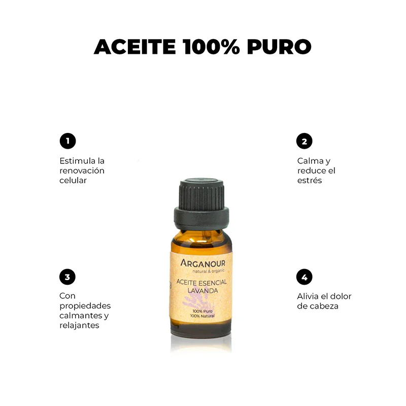 Aceite Esencial de Lavanda 100% Puro - Image 3
