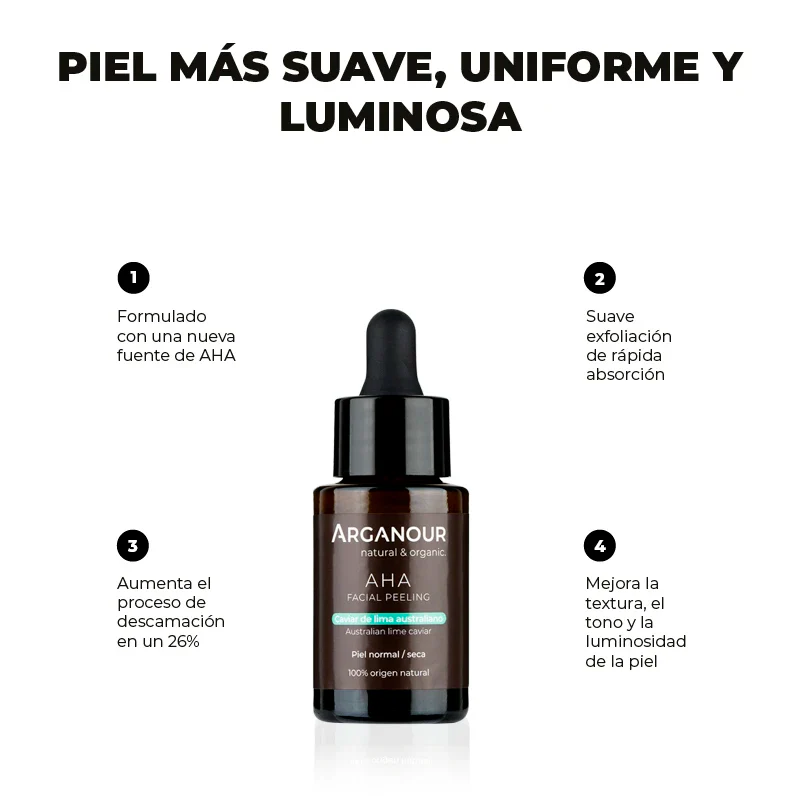 AHA - Peeling facial con caviar de lima australiano - Image 3