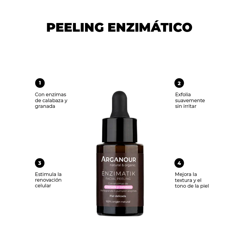 Enzimatik - Peeling facial con enzimas de granada y calabaza - Image 5